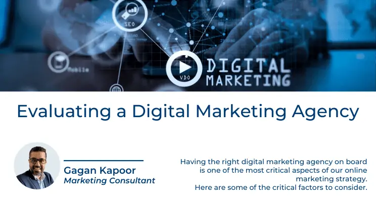Evaluating a Digital Marketing Agency for marketing success